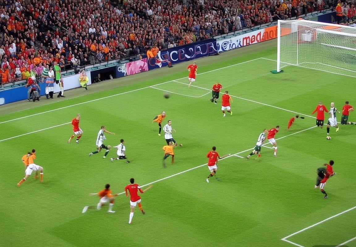 2004欧洲杯荷兰VS葡萄牙巅峰对决：激情绿茵战记(图3)