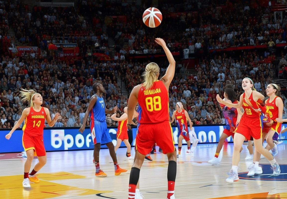 2008女篮巅峰对决：西班牙女篮战胜法国经典瞬间回顾(图4)